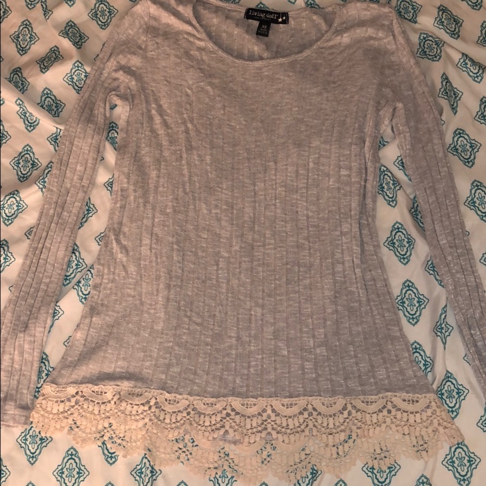 Cute grey long sleeve